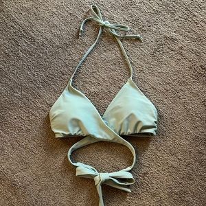 Hollister Wrap Bikini Top XS